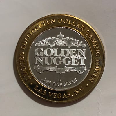 Ltd Ed Silver Casino Token .999 Fine Silver  - additional view