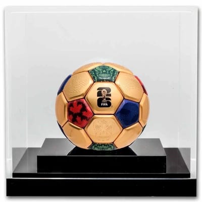 2026 FIFA World Cup™ 3 oz .999 Silver Gilded Ball - additional view