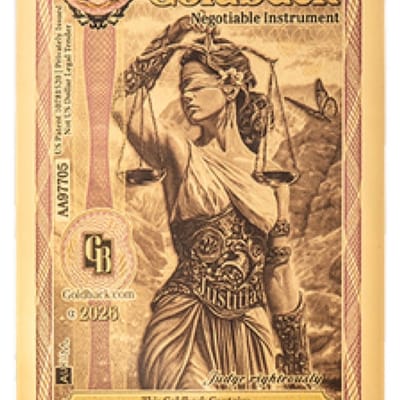 Lot of 4 - 2026 Idaho 1/4 Goldback