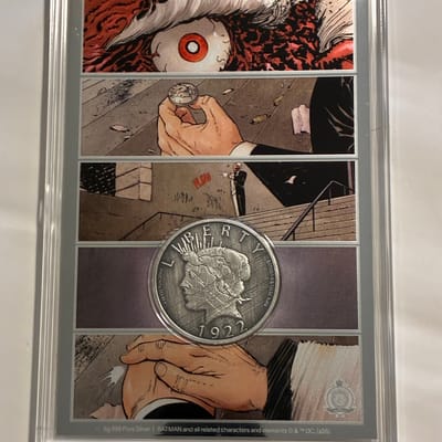 Agoro Two-Face LIBERTY 1922 Silver 1/2oz and 5g  - additional view