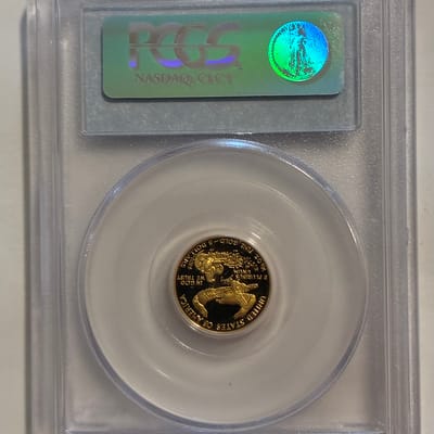 1988 $5 Gold Eagle certified PR69 DCAM by PCGS - additional view