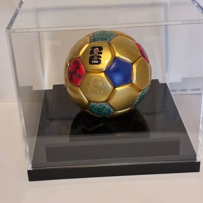 2026 FIFA World Cup™ 3 oz .999 Silver Gilded Ball - additional view
