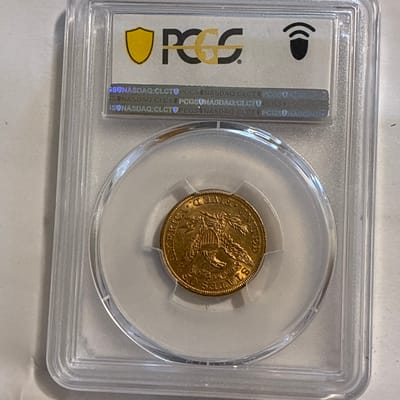 1907 $5 Gold Liberty Head Half Eagle PCGS MS 62 - additional view