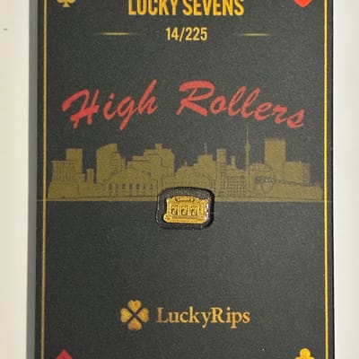 3/4g Gold Bar (14/225) Lucky Rips High Roller