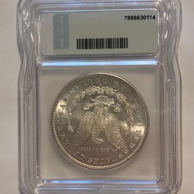 1880-S Morgan Silver Dollar – IGC MS64 - additional view