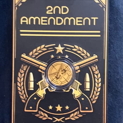 2nd Amendment 1/1000 oz .999 Fine Gold Proof