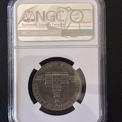 1976 Kennedy Half Dollar NGC Genuine Bicentennial  - additional view