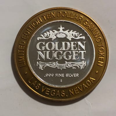 Ltd Ed Silver Casino Token .999 Fine Silver 