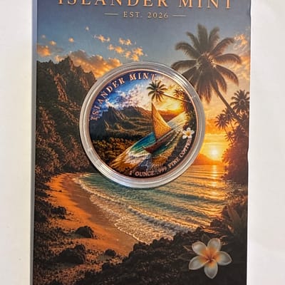 1oz Copper Kalani Goddess of the Sun 