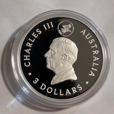 2024 3oz Silver Ausi Wedge-Tailed Eagle 10th Anniv - additional view