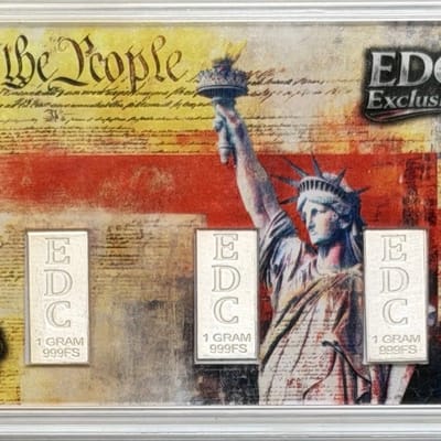 NEW BHB Hits Patriotic Tri-Gram Cases x 3 - additional view