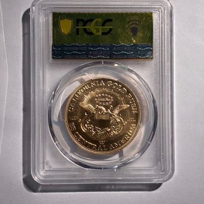 "1849" 2025 SSCA Restrike Gold Plated Silver 1/2oz - additional view