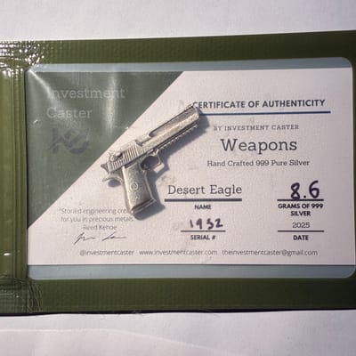 2025 Investment Caster Desert Eagle 8.9g