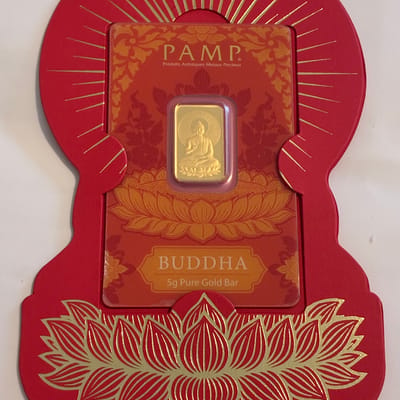 PAMP 5g Gold Buddha