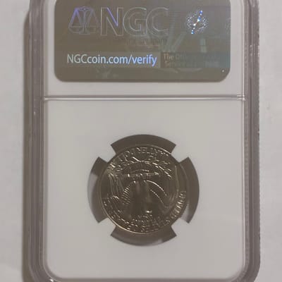 1995-D Washington Quarter NGC BU Don’t Tread on Me - additional view