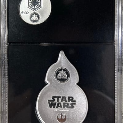 Star Wars - BB-8 - 1/2oz Silver with 1/10th Silver - additional view