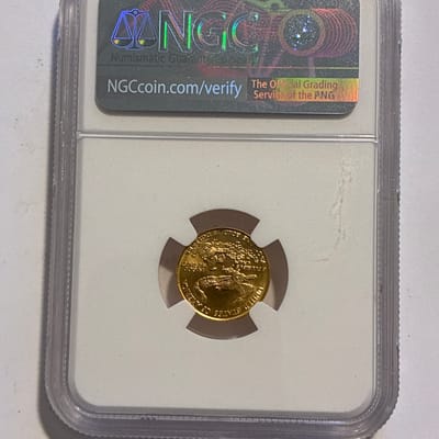 1988 * Key Date * Gold $5 Eagle  - additional view