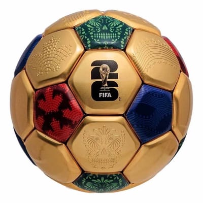 2026 FIFA World Cup™ 3 oz .999 Silver Gilded Ball