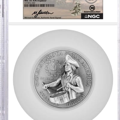 2026 25C 5 oz Bicentennial Washington Qtr. Drummer