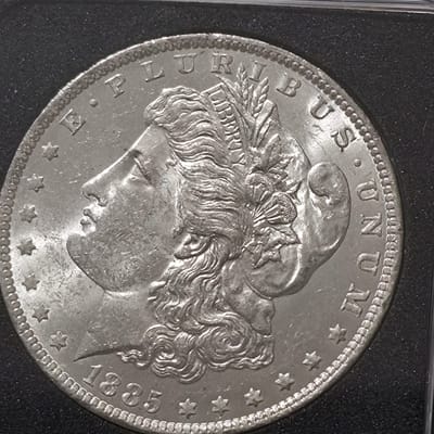 1885-O Morgan Silver Dollar UNC 