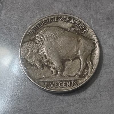 1916-F Buffalo Nickel W/Bold Horn,Date & 4 Legs