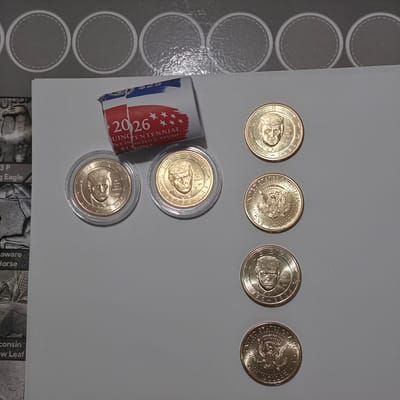 READY TO SHiPesident Donald J. Trump 2026 $1 Coin