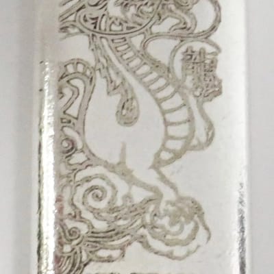 2024 SILVER LUNAR DRAGON 100 GRAM 999 FINE 3.215oz - additional view