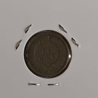 1882 Indian Head Cent F-VF + - additional view