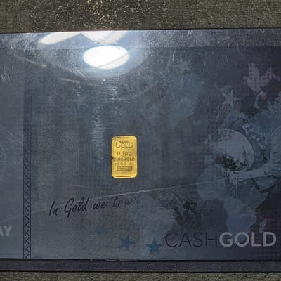 SABRANTY OF CERTIFICATION CASH GOLD 0.1Karat - additional view