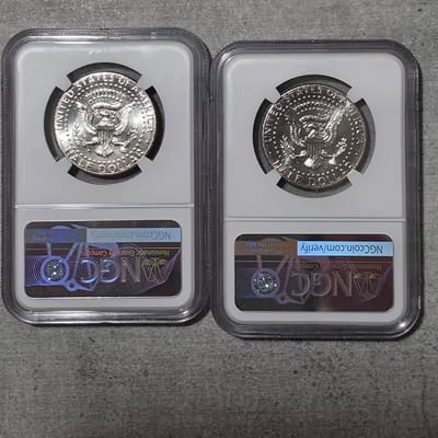 2025 D KENNEDY NGC brilliant Uncirculated $0.50 - additional view