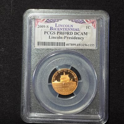 2009 D Lincoln Bicentennial Cent PCGS SP67 Lincoln