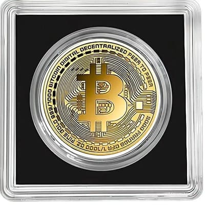 2023 Chad Bitcoin 1/1000 oz Gold Proof-Like Coin - additional view