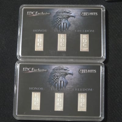 EDC Exclusive "Honor-Legacy/Freedom" 3-Gram Silver - additional view