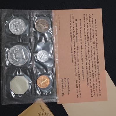 🇺🇸 1962 U.S. Mint Proof Set – Original Packaging - additional view