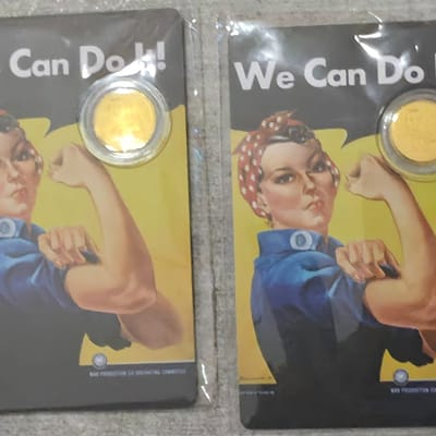 Rosie the Riveter We Can Do It! Gold 1/1000 oz