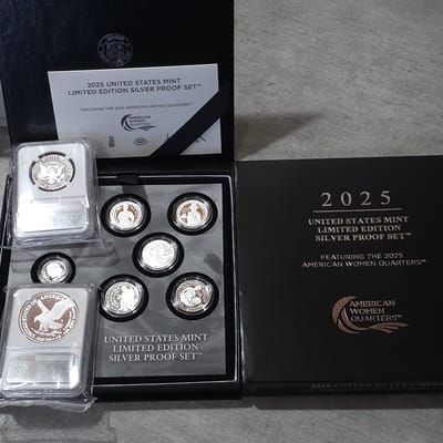 2025-S Limited Edition Silver Proof Set NGC PF70 