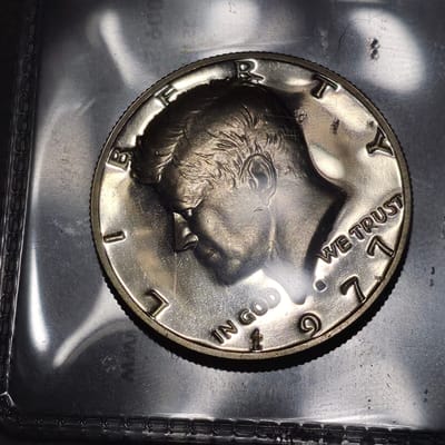 A 1977-S Gem Proof Kennedy Half Dollar - FLAWLESS 