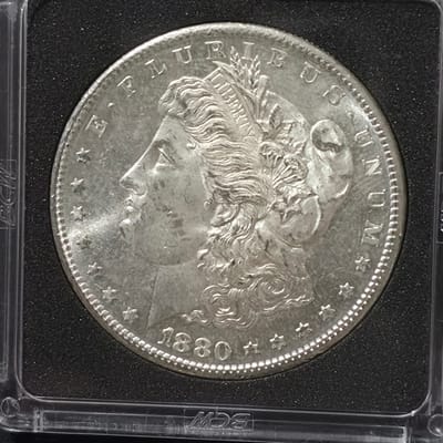 1880-S Morgan Silver Dollar in MS+ Condition(UNC) 