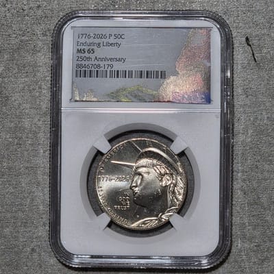 1776 - 2026 P Enduring Liberty Half Dollar 50c - 