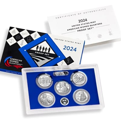 2024 American Women Quarters (AWQ) Proof Set 