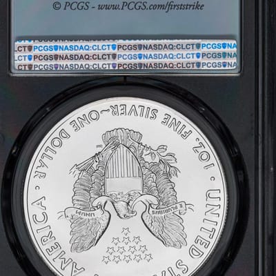 2020 Silver Eagle PCGS MS70 First Strike Label $1  - additional view