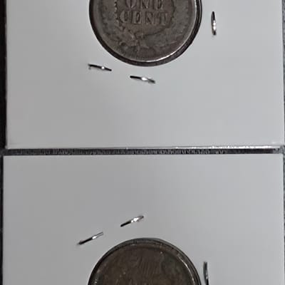 (2) 1900 Indian Head Cent in EF + condition  - additional view