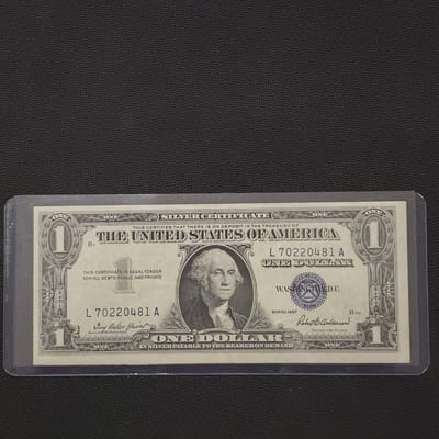 Series 1957 $1 United States Silver Certificate