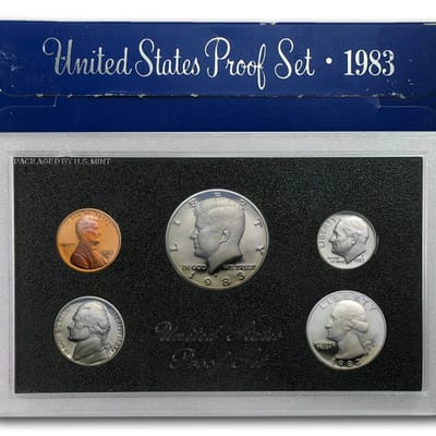 (3)💢 1983-S U.S. Proof Set 💢 (3)-SETS PER BOX 💢