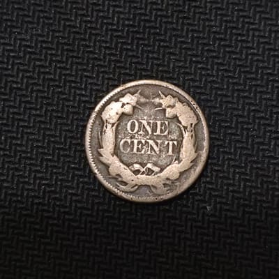 💢 1857 United States Flying Eagle Cent – One Cent - additional view