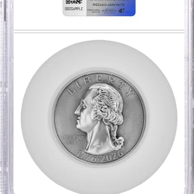 2026 25C 5 oz Bicentennial Washington Qtr. Drummer - additional view