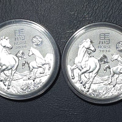 1oz Australian Lunar Year of the Horse 2026 Silver - additional view