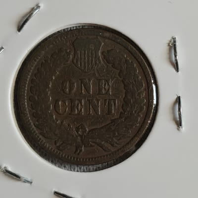1889 Indian Head Cent Toned  - additional view