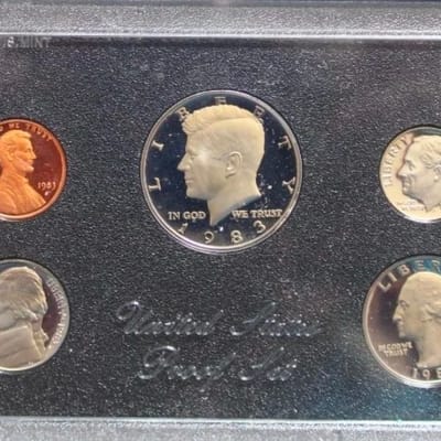 (3)💢 1983-S U.S. Proof Set 💢 (3)-SETS PER BOX 💢 - additional view