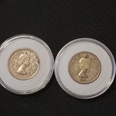 1961 & 1964 Canada Silver Dimes (Lot of 2)